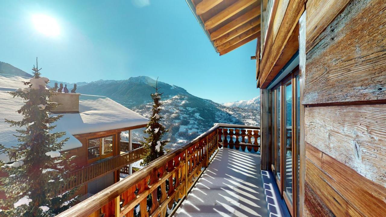 Balcons Du Soleil Y2 211 - Quiet Apartment 6 Pers Veysonnaz Exterior photo