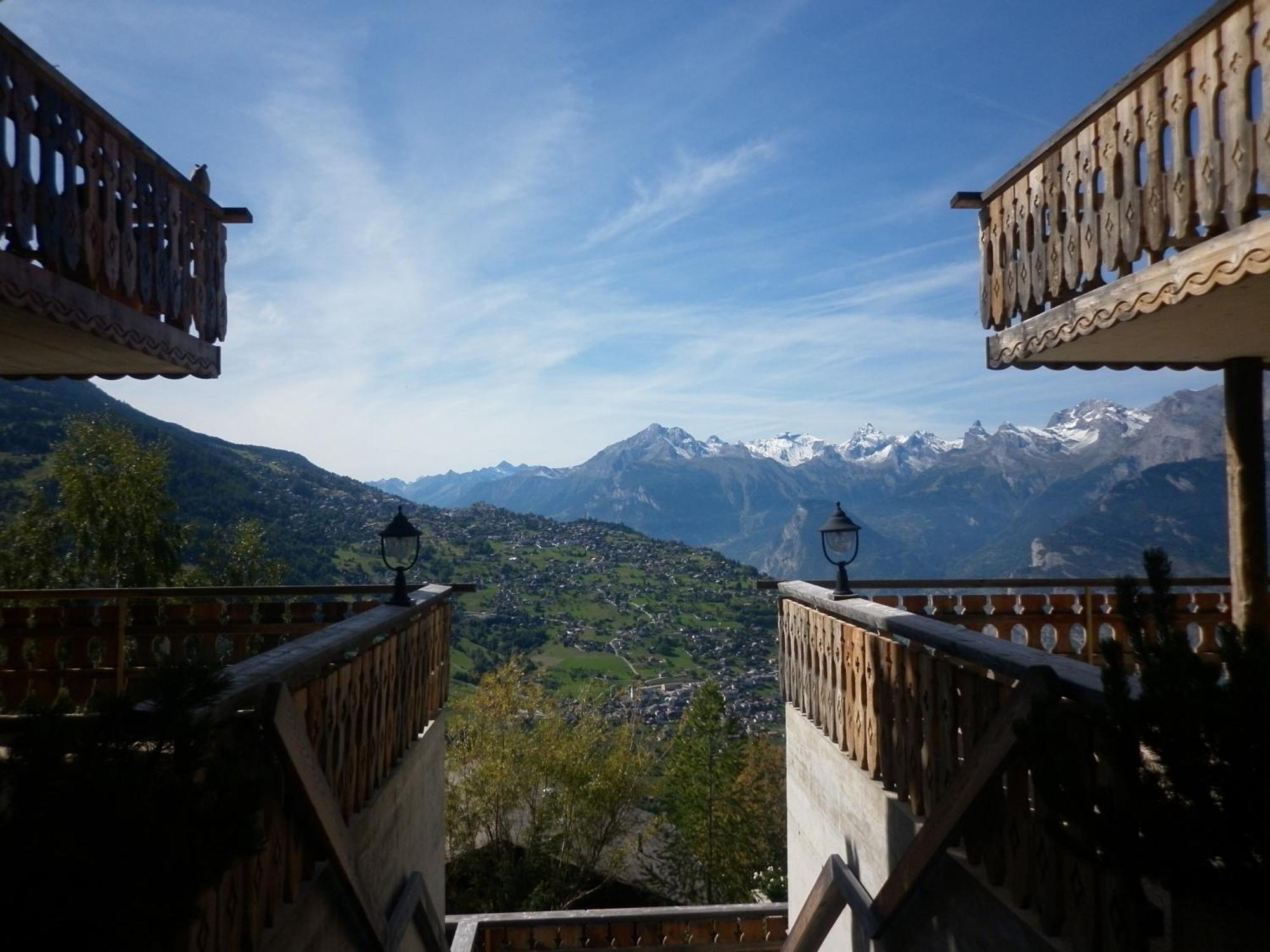 Balcons Du Soleil Y2 211 - Quiet Apartment 6 Pers Veysonnaz Exterior photo